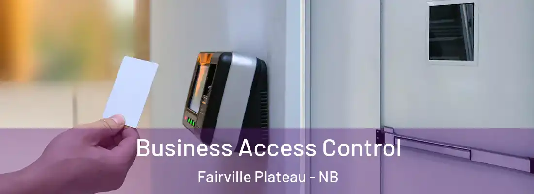 Business Access Control Fairville Plateau - NB