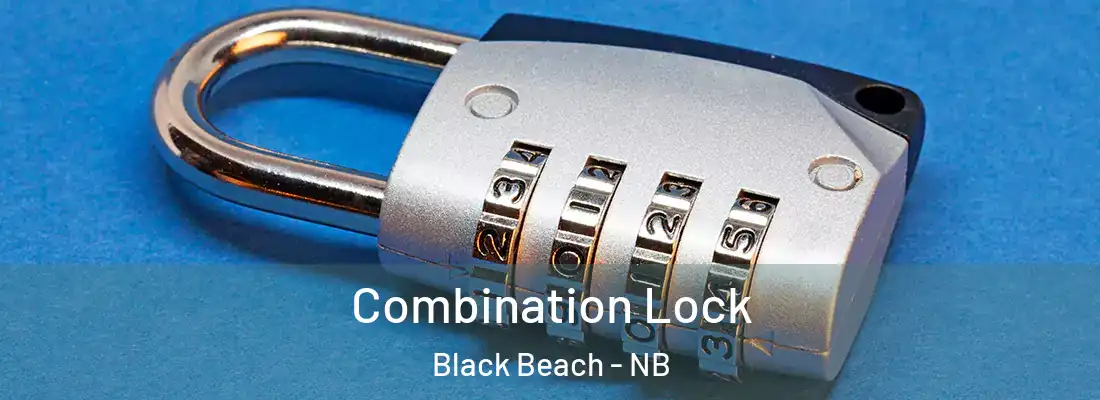 Combination Lock Black Beach - NB