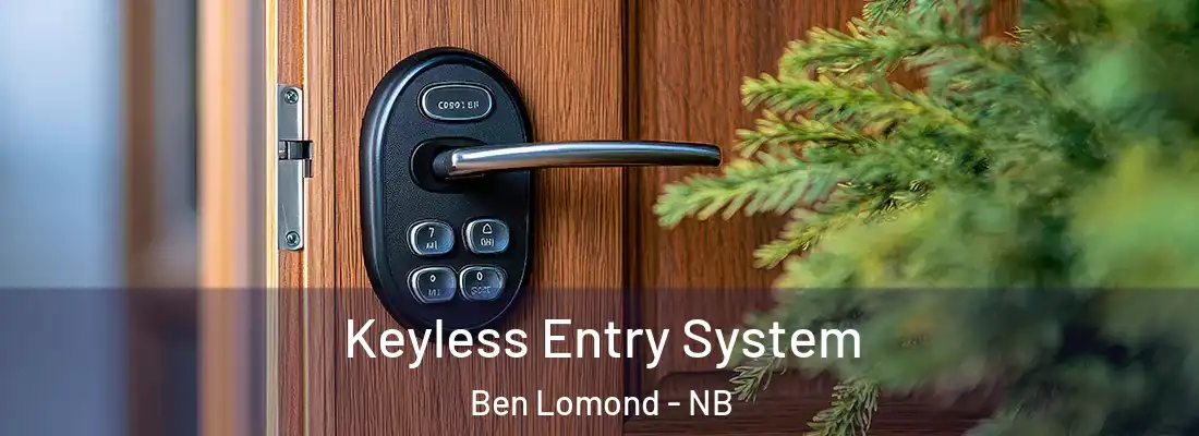 Keyless Entry System Ben Lomond - NB