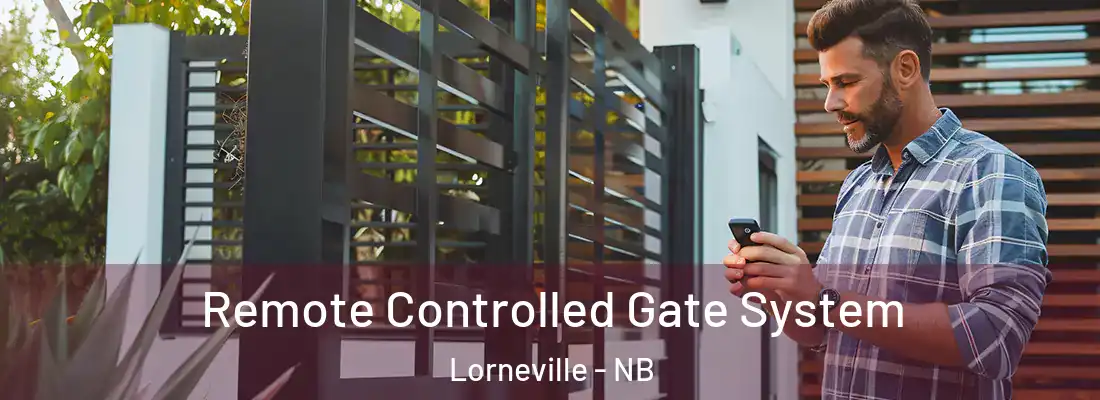 Remote Controlled Gate System Lorneville - NB