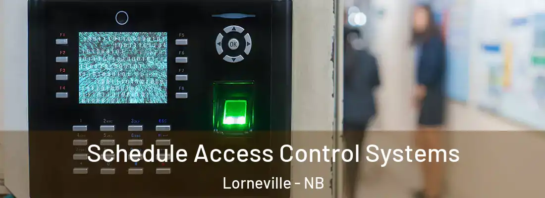 Schedule Access Control Systems Lorneville - NB